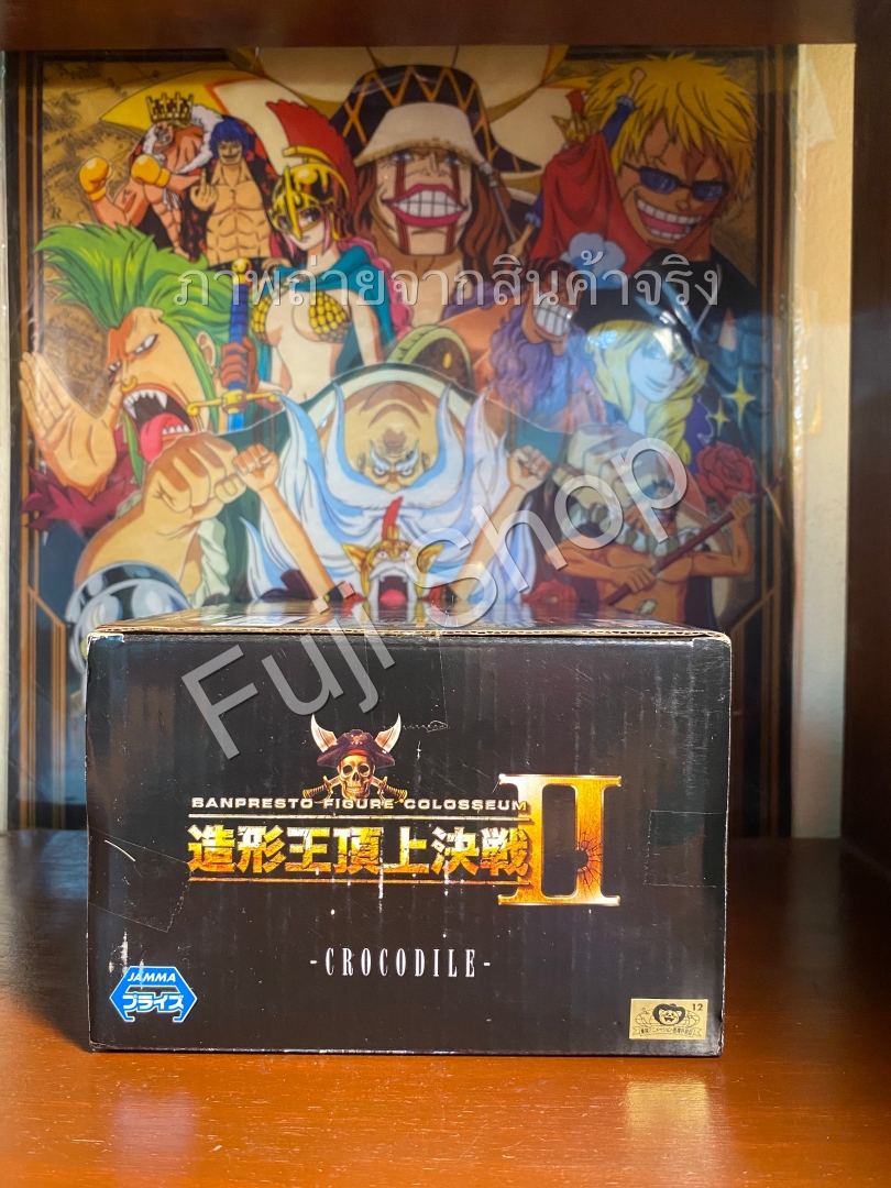 Crocodile ของแท้ JP แมวทอง - Scultures Banpresto [โมเดลวันพีช]