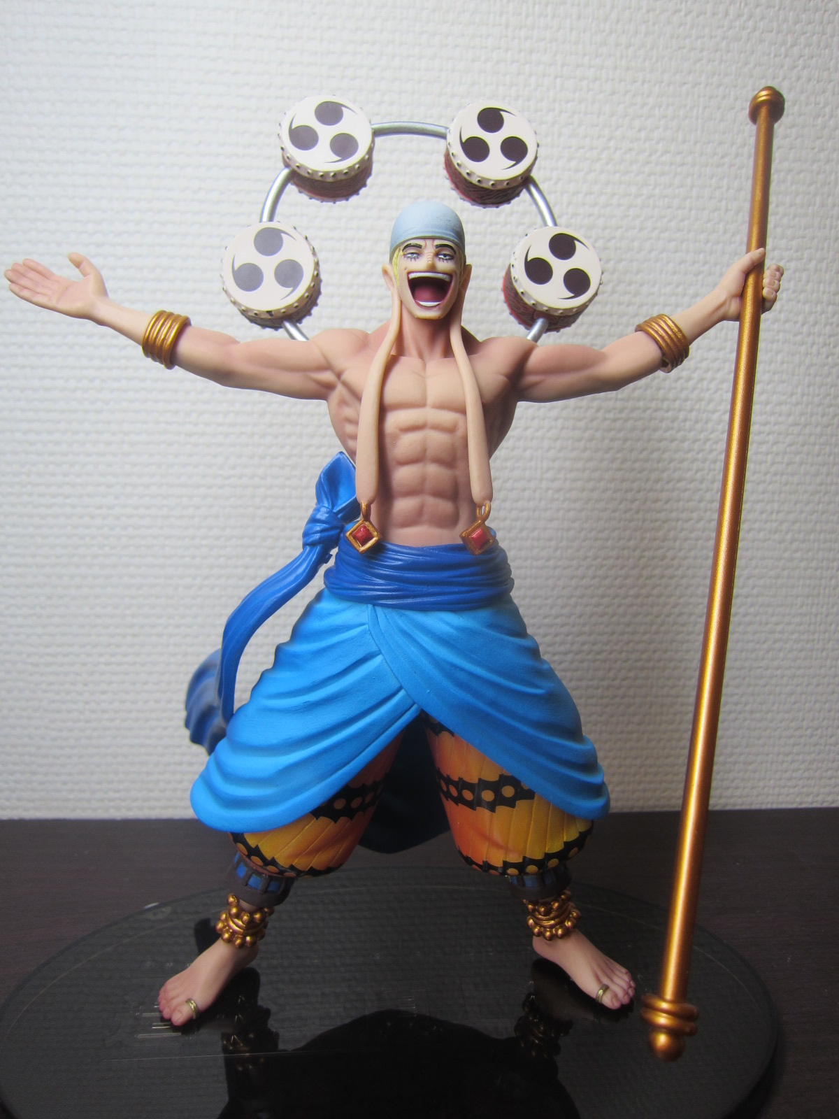 Enel ของแท้ JP แมวทอง - Scultures Banpresto [โมเดลวันพีช]