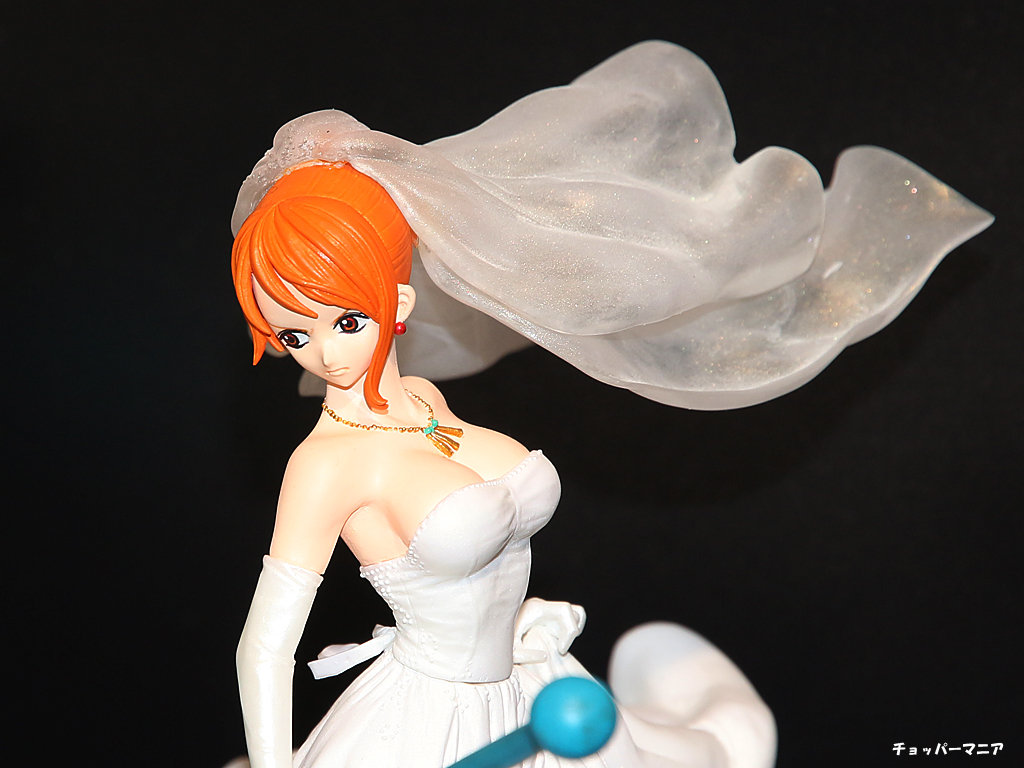 Nami ของแท้ JP แมวทอง - Scultures Banpresto [โมเดลวันพีช]