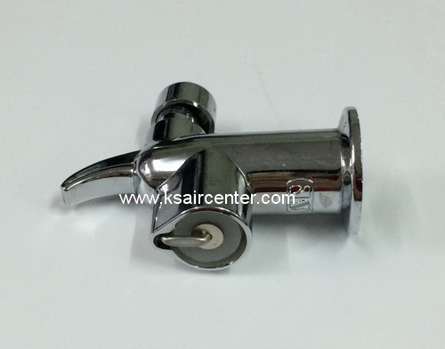 ก๊อกเกลียวใน นํ้าเย็น แบบพลาสติก สีเงิน (รหัสสินค้า 003004)