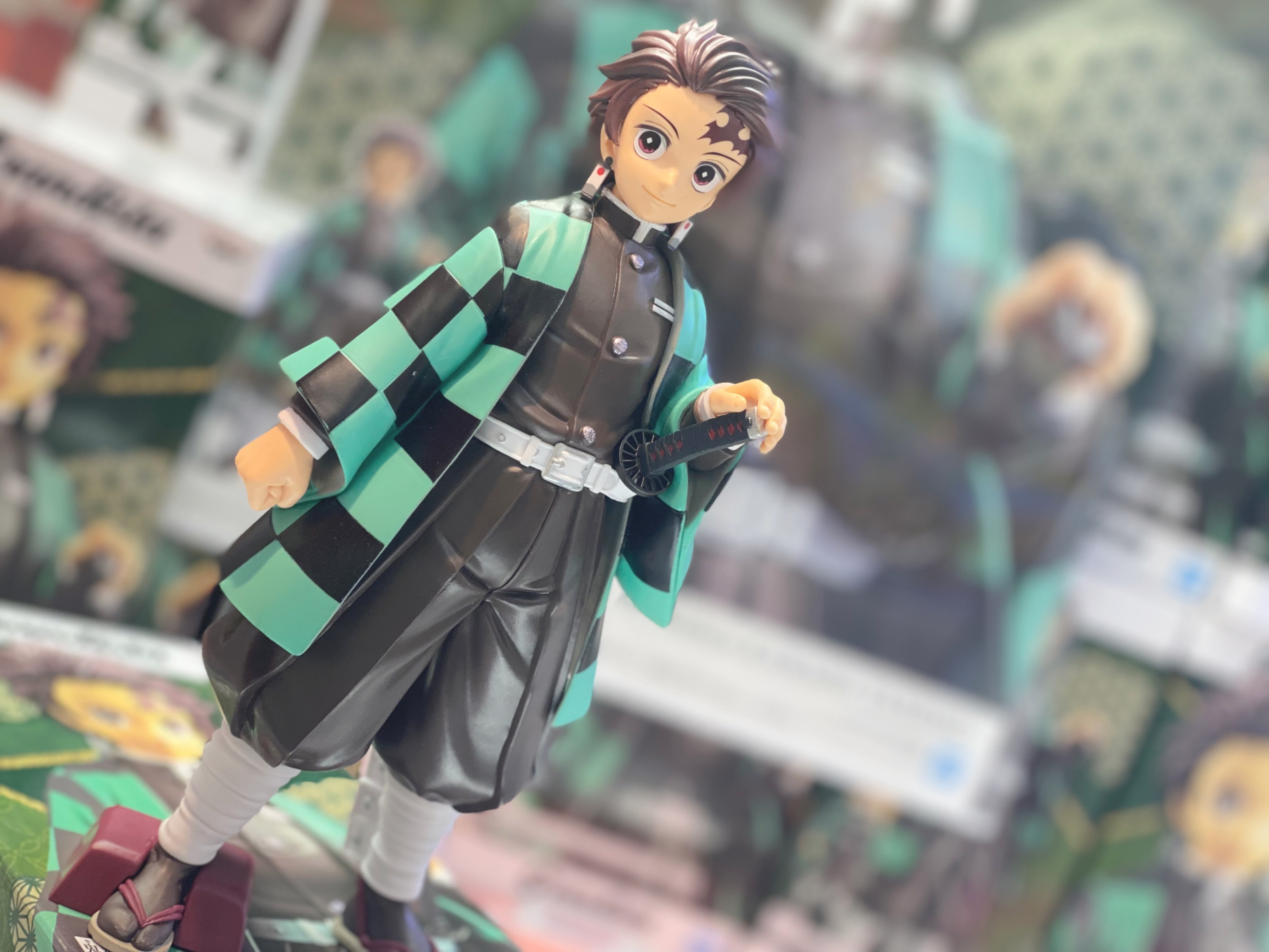 Tanjiro ของแท้ JP - Grandista Banpresto [โมเดล Demon Slayer]