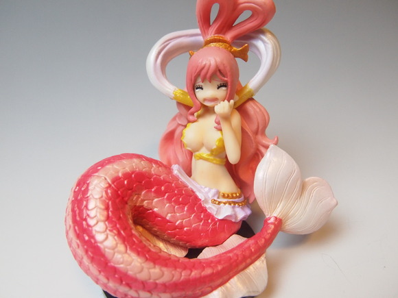 Shirahoshi Extra Version ของแท้ JP แมวทอง - Half Age Characters Bandai [โมเดลวันพีช]