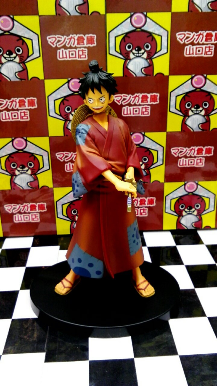 Luffy Wano ของแท้ JP แมวทอง - Grandline Men Banpresto [โมเดลวันพีช]