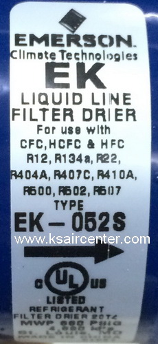 ไดเออร์ EMERSON (COPELAND) ขนาด 1/4 แบบเชื่อม (รหัสสินค้า 026018)