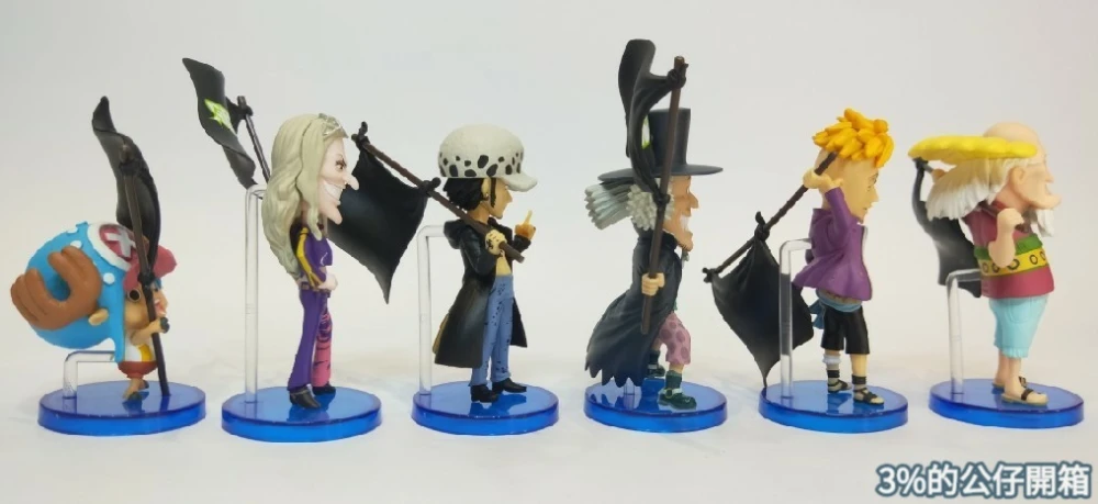 GReeeeN Set ของแท้ JP แมวทอง - WCF Banpresto [โมเดลวันพีช] (6 ตัว)