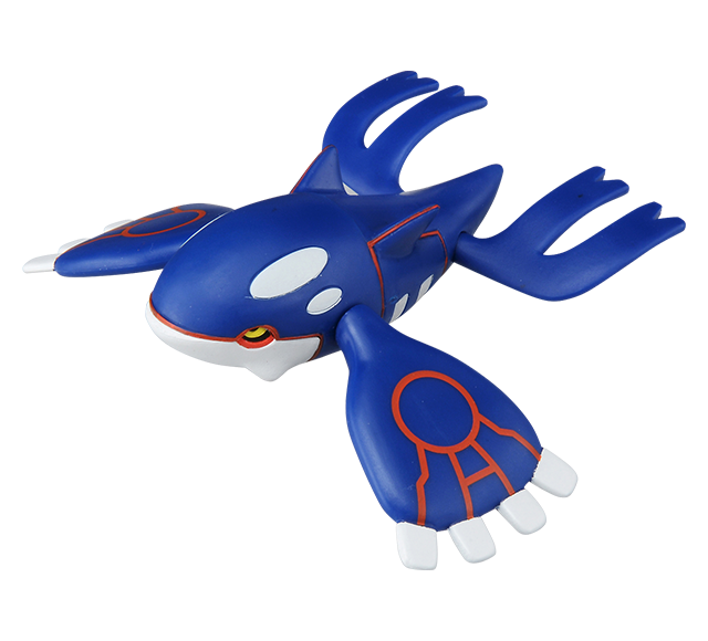 Kyogre ของแท้ JP - Monster Collection Takara Tomy [โมเดลโปเกมอน]