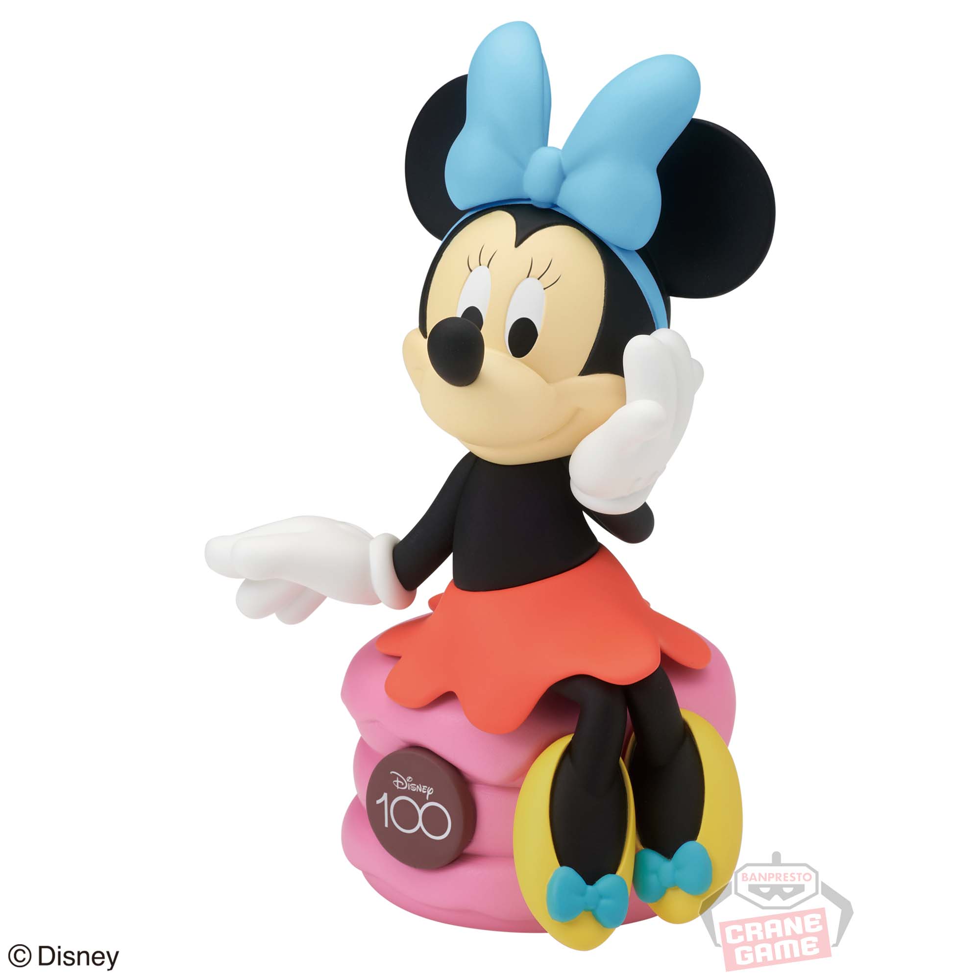 Minnie Mouse 100th ของแท้ JP - Sofvifigure Banpresto [โมเดล Disney]