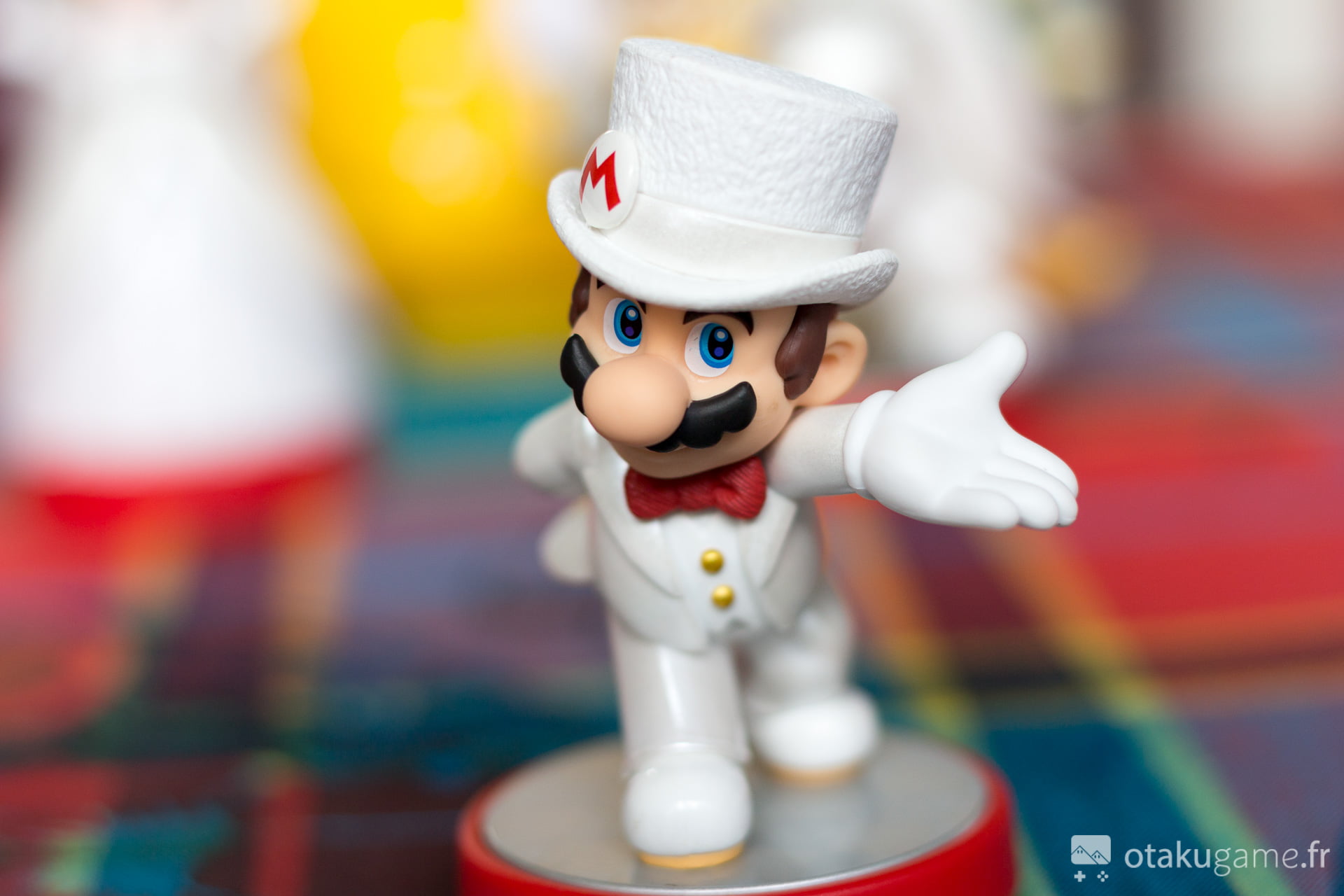 Mario Odyssey ของแท้ JP - Amiibo Nintendo [โมเดลมาริโอ้]