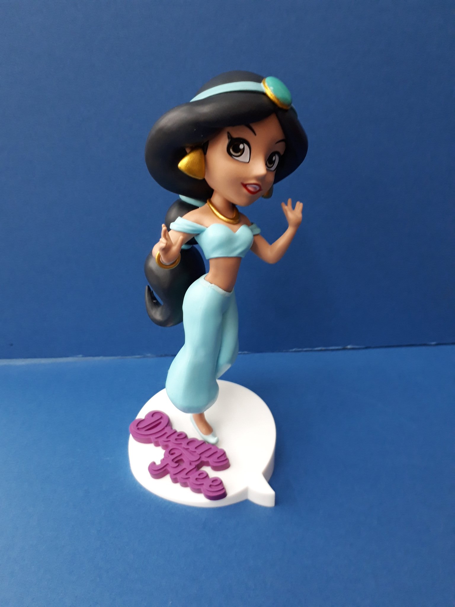 Jasmine ของแท้ JP - Comic Princess Banpresto [โมเดล Disney]