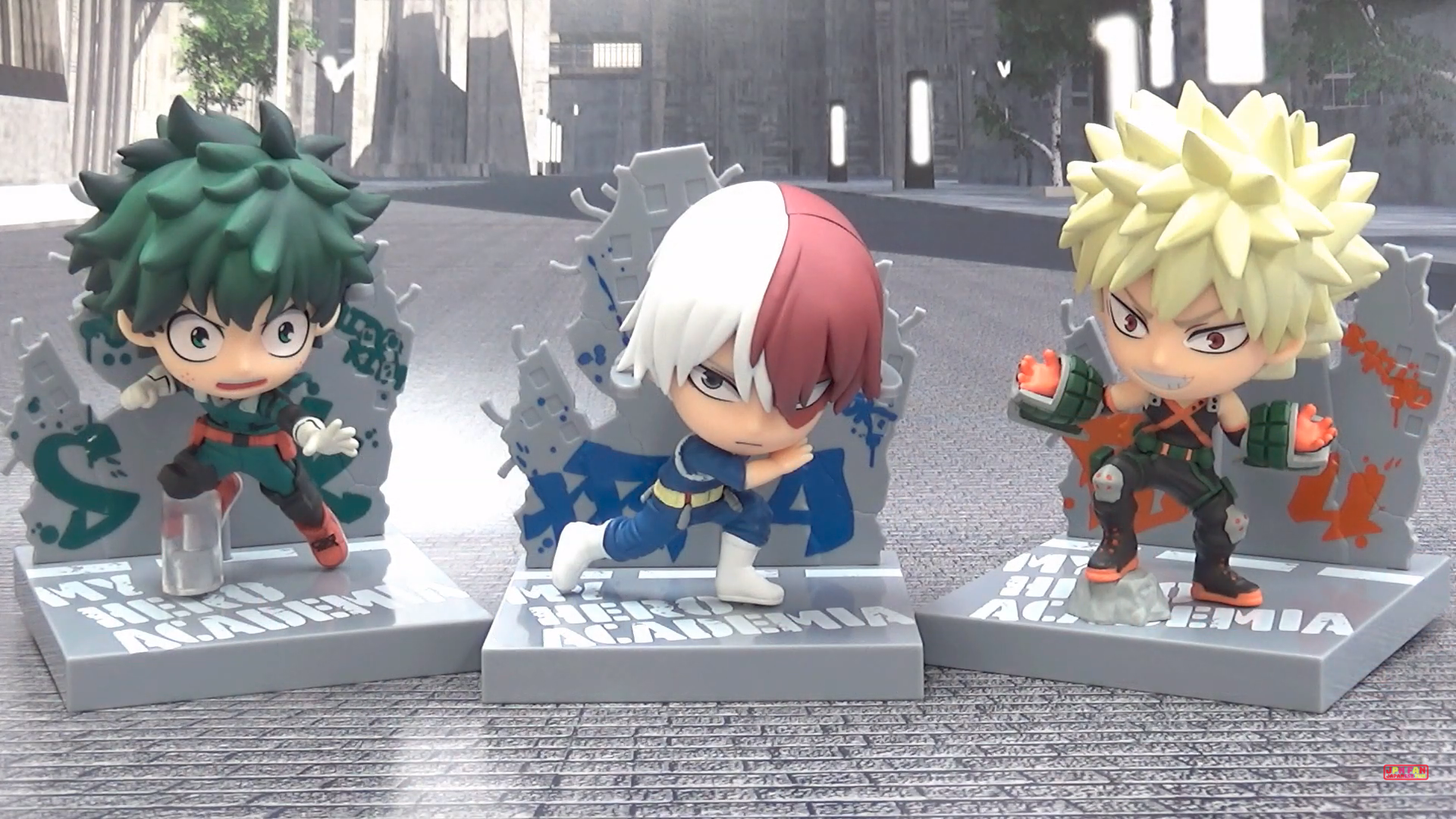 My Hero Academia Set ของแท้ JP - Ichiban Kuji Banpresto [โมเดล My Hero Academia] (3 ตัว)