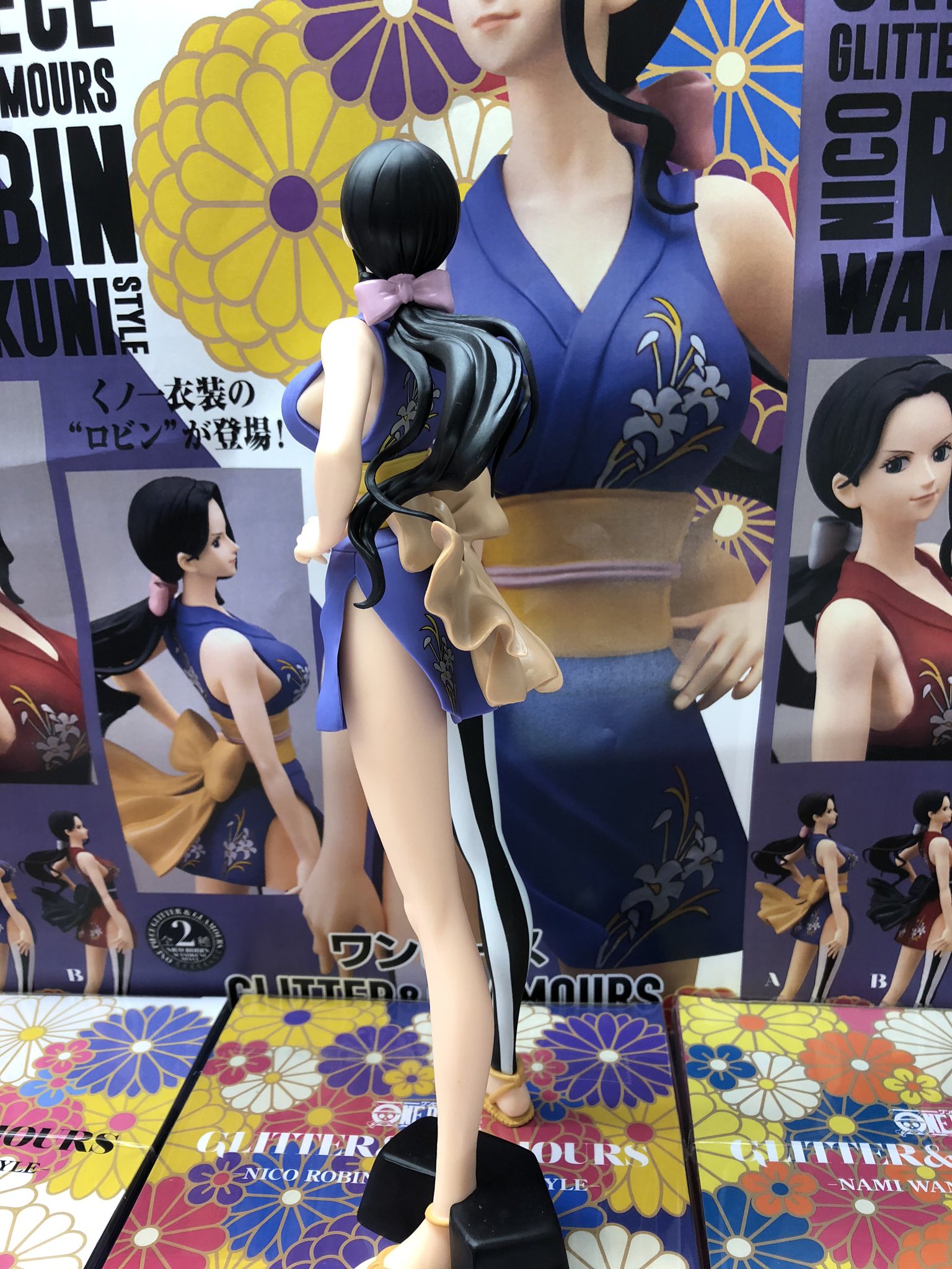 Robin Wanokuni Style ของแท้ JP แมวทอง - Glitter & Glamours Banpresto [โมเดลวันพีช]