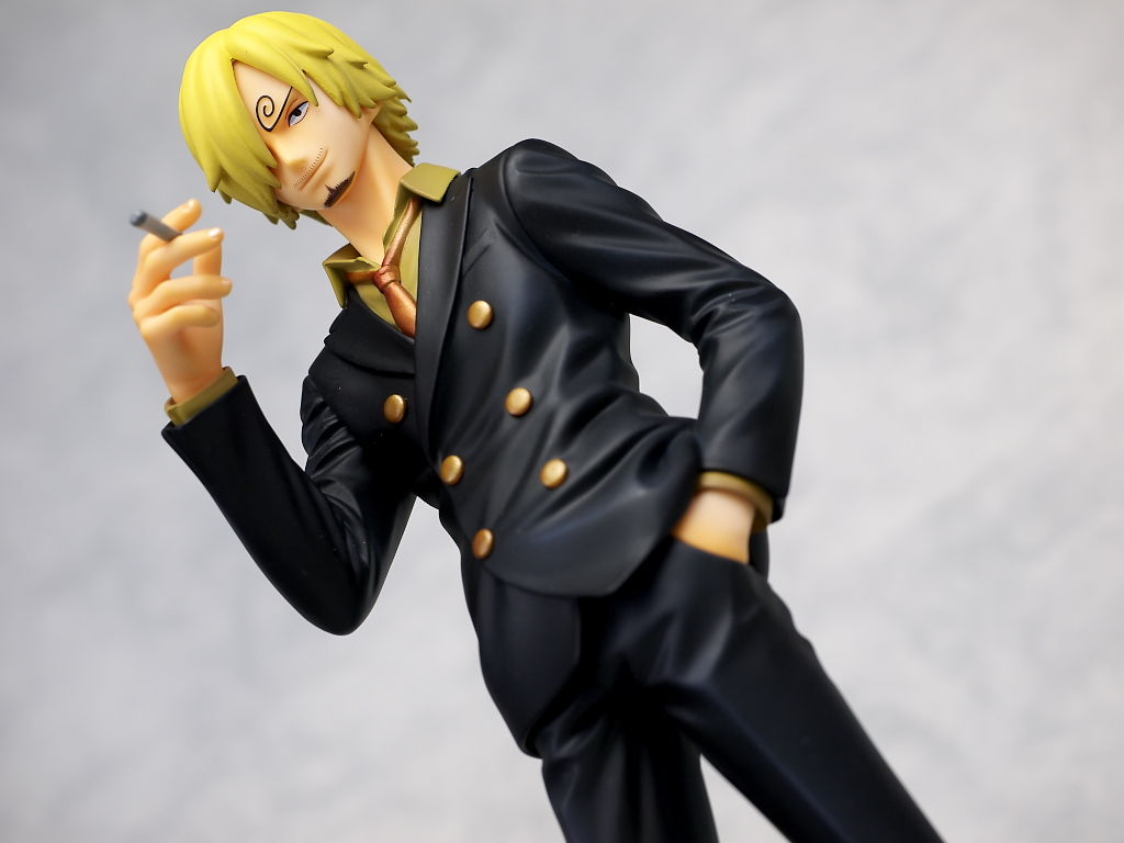 Sanji ของแท้ JP แมวทอง - POP Sailing Again Megahouse [โมเดลวันพีช]