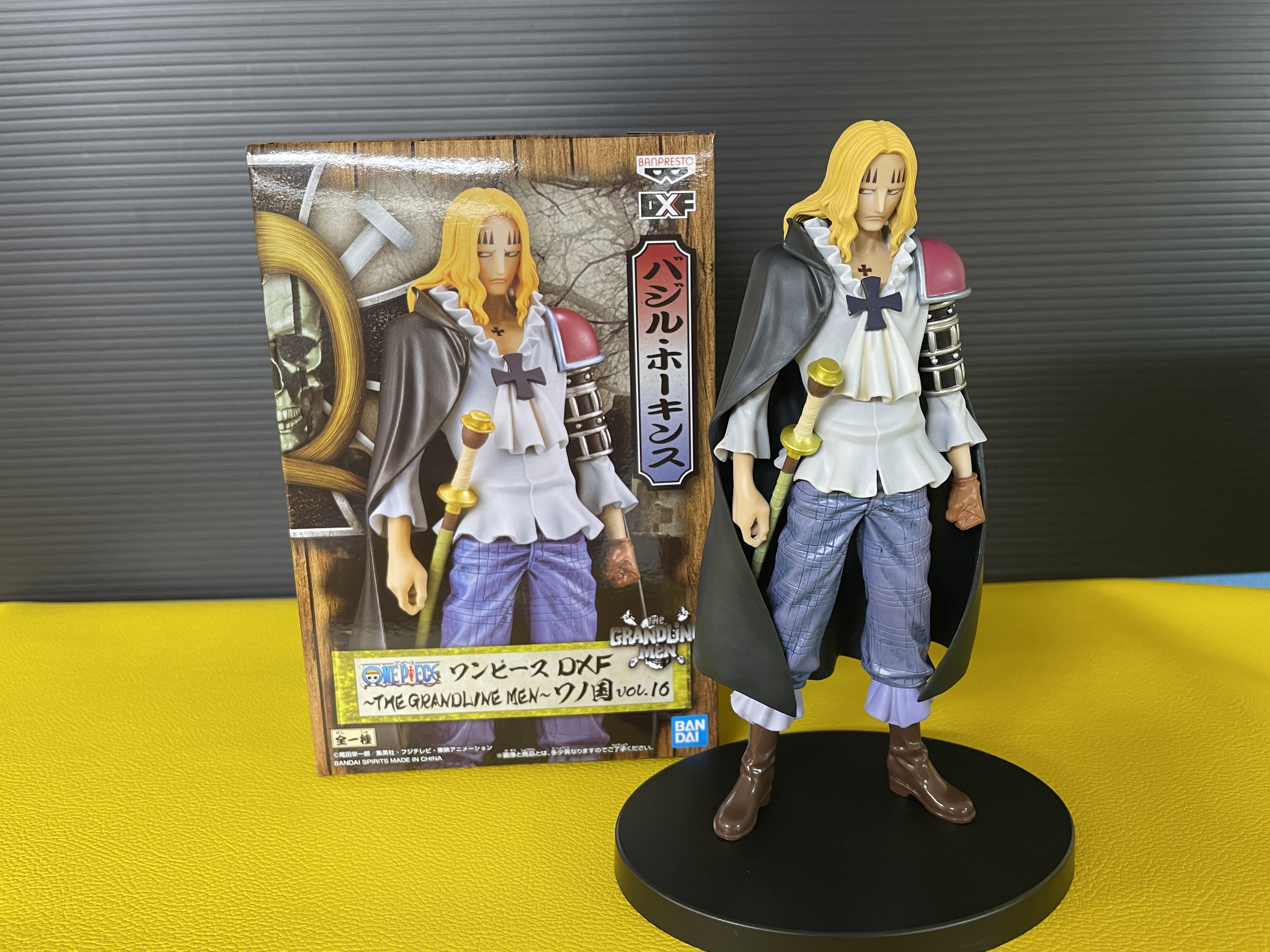 Hawkins Wano ของแท้ JP แมวทอง - Grandline Men Banpresto [โมเดลวันพีช]
