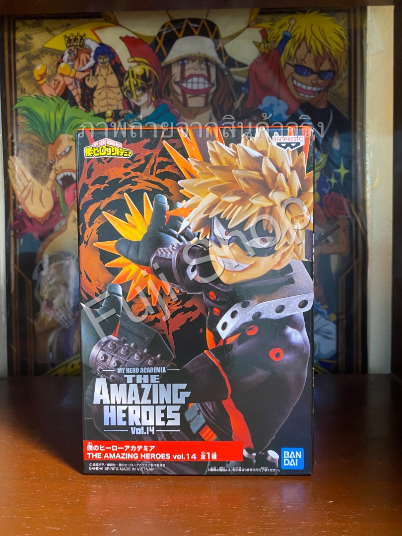 Bakugo ของแท้ JP - The Amazing Heroes Banpresto [โมเดล My Hero Academia]