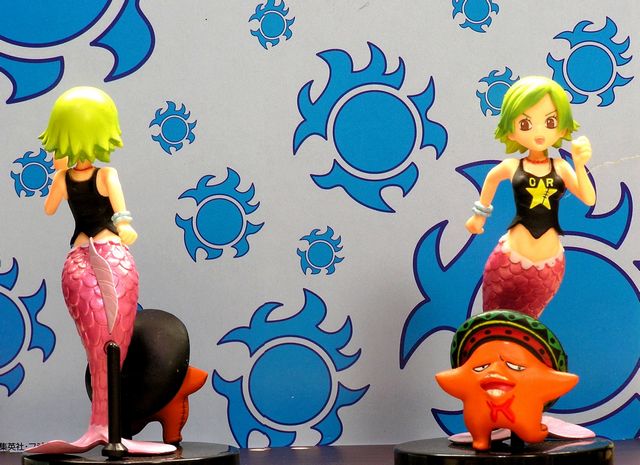 Caymy & Pappug ของแท้ JP แมวทอง - Half Age Characters Bandai [โมเดลวันพีช]