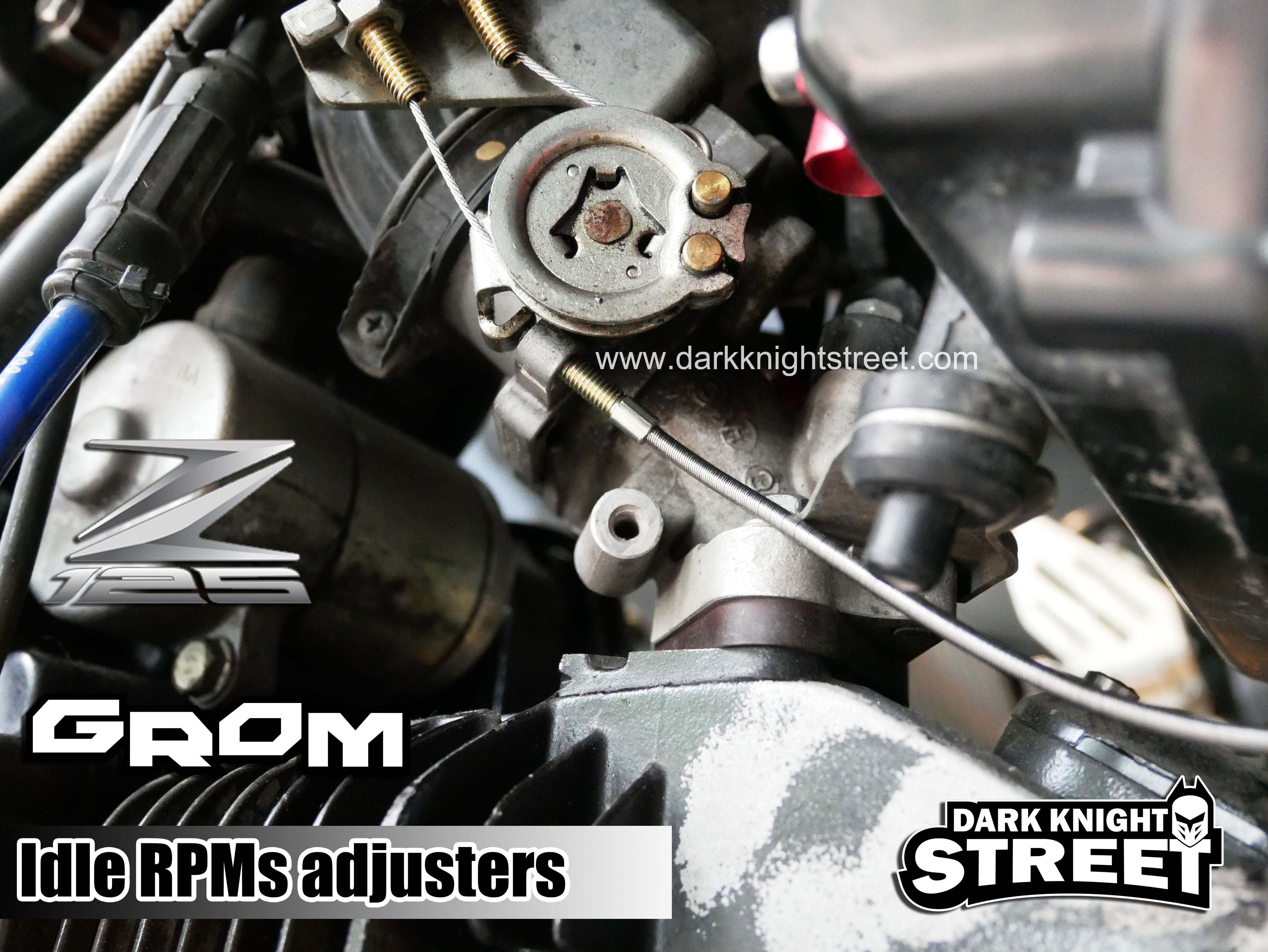 Idle adjusters For Honda Grom and Kawasaki Z125