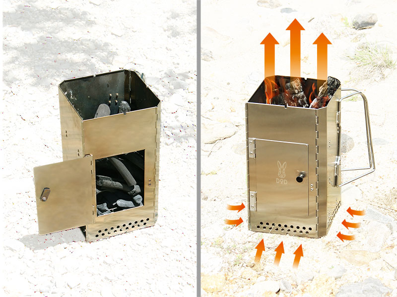 DoD Charcoal Starter and Smoker CH5-504