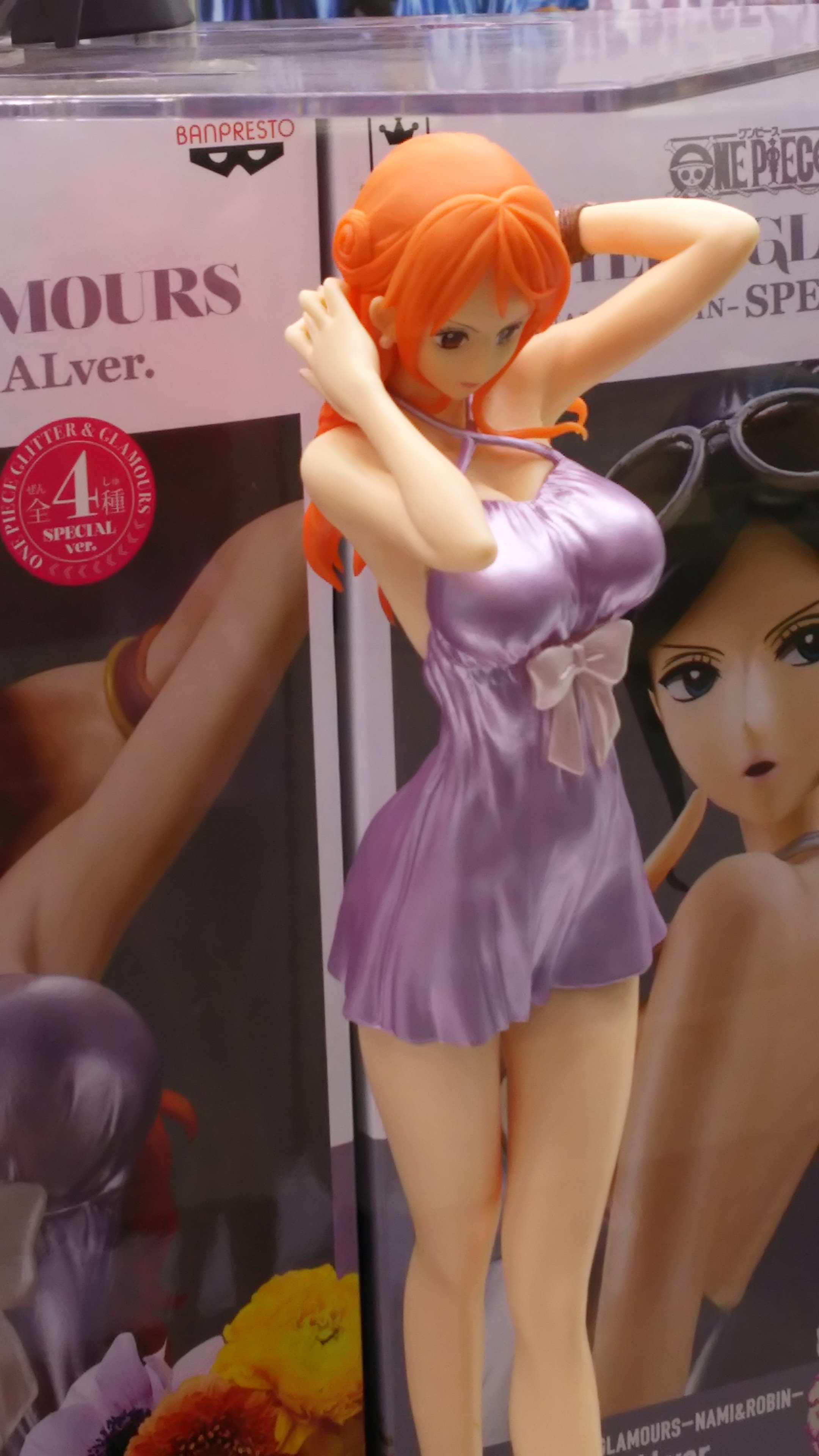 Nami Film Gold Special Color ของแท้ JP แมวทอง - Glitter & Glamours Banpresto [โมเดลวันพีช]