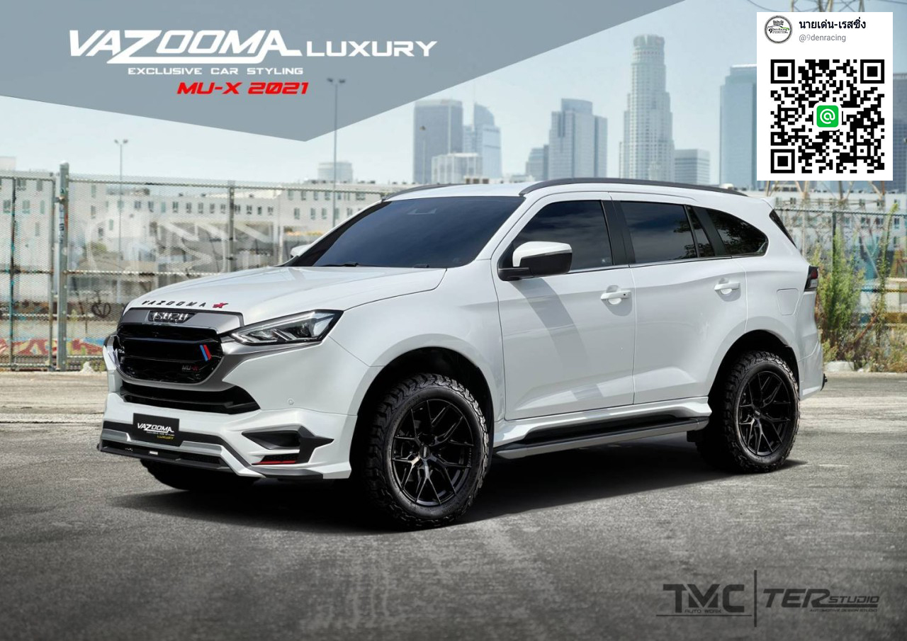Vazooma-Luxury VS Isuzu MU-X'2021-ปัจจุบัน [ติดแค่ชุดนี้ก็เลิศหรูดูมีระดับเกินใคร]