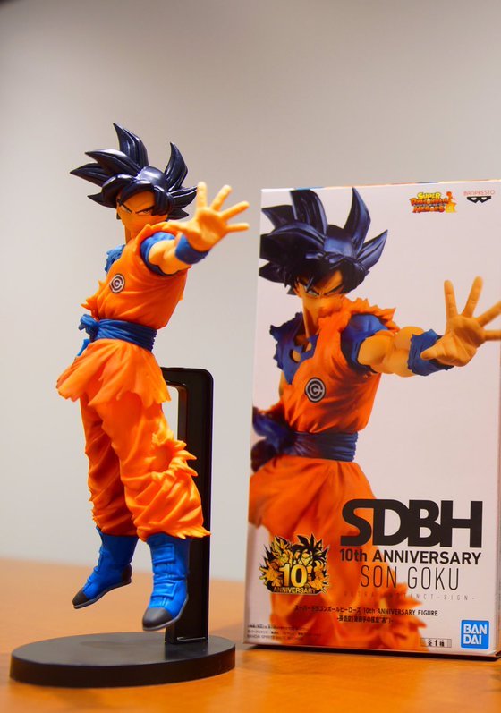 Goku Ultra Instinct Sign ของแท้ JP แมวทอง - SDBH Banpresto [โมเดลดราก้อนบอล]