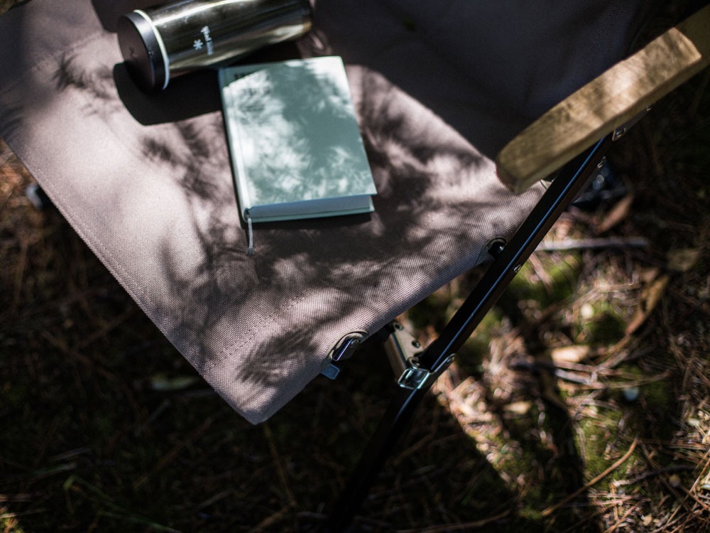 SnowPeak Low Chair Short Luxe Gray LV-093GY