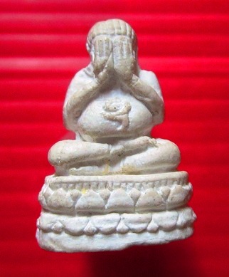 พระรูปหล่อพระปิดตา อุดกริ่ง เนื้อผง ท้องอุ พระแท้ฯฯฯฯไม่ทราบที่