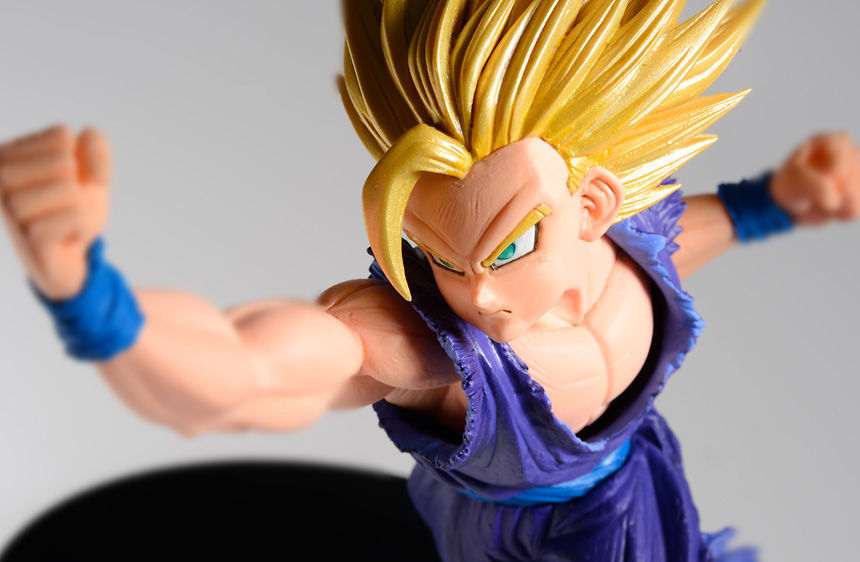 Gohan Super Saiyan ของแท้ JP แมวทอง - Scultures Banpresto [โมเดลดราก้อนบอล]