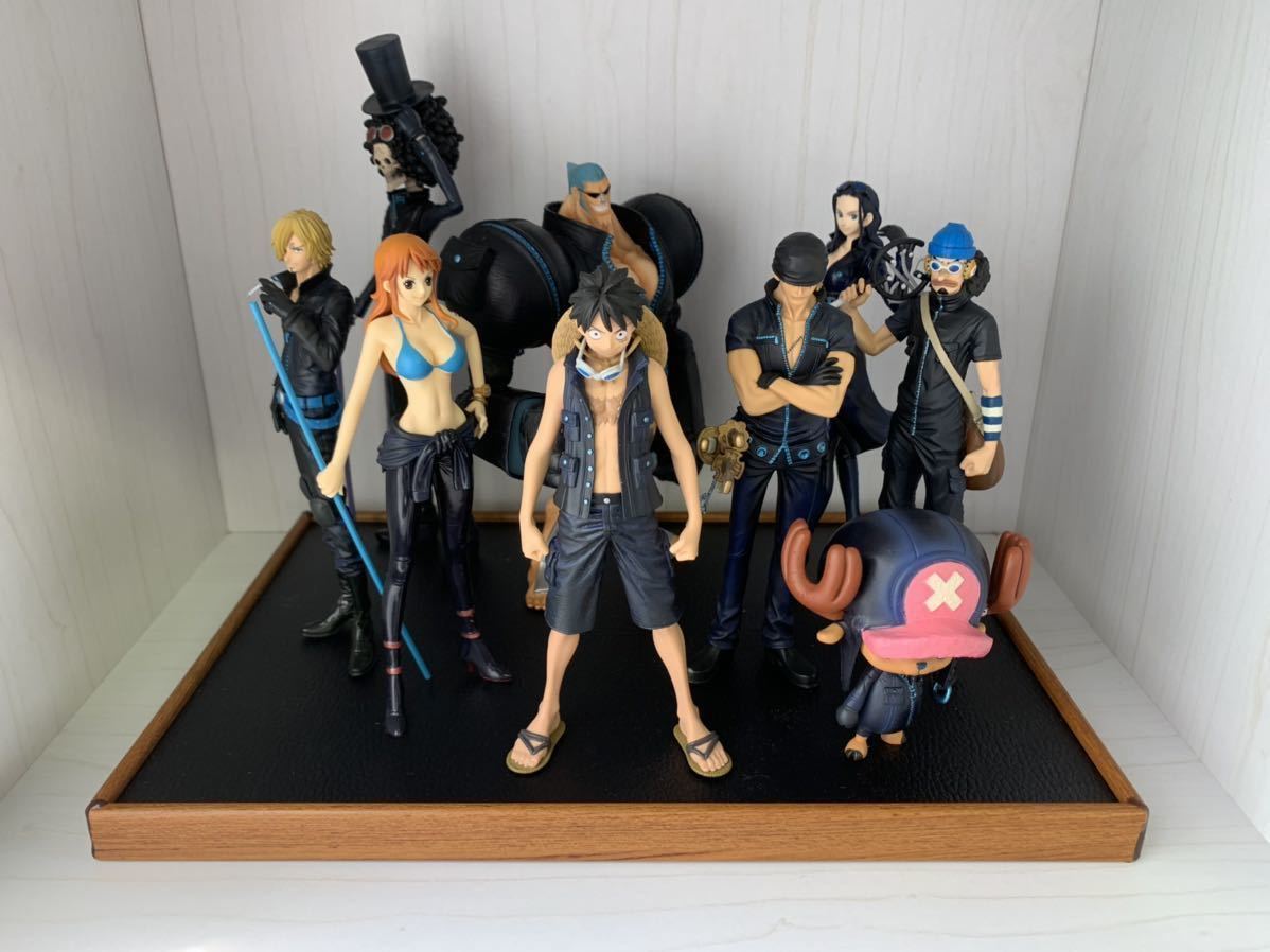 Straw Hat Pirates Film Gold Set ของแท้ JP แมวทอง - Grandline Men / Lady Banpresto [โมเดลวันพีช] (9 ตัว)