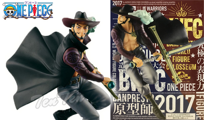 Mihawk ของแท้ JP แมวทอง - Banpresto World Figure Colosseum [โมเดลวันพีช]