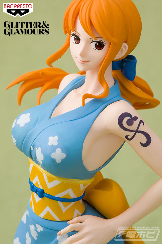 Nami Wanokuni Style ของแท้ JP แมวทอง - Glitter & Glamours Banpresto [โมเดลวันพีช]