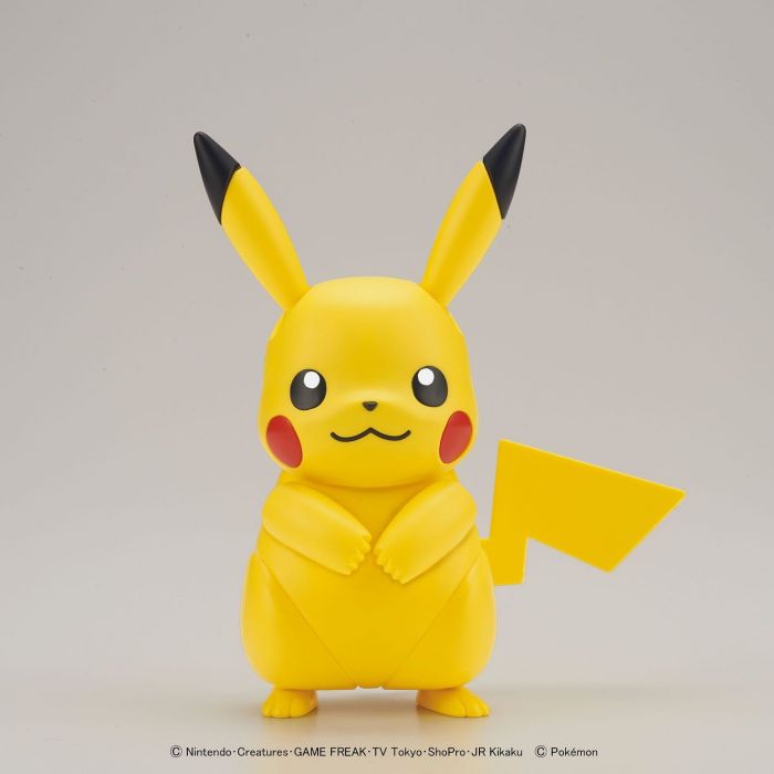 Pikachu (แบบประกอบ) ของแท้ JP - Pokemon Plamo Bandai [โมเดลโปเกมอน]