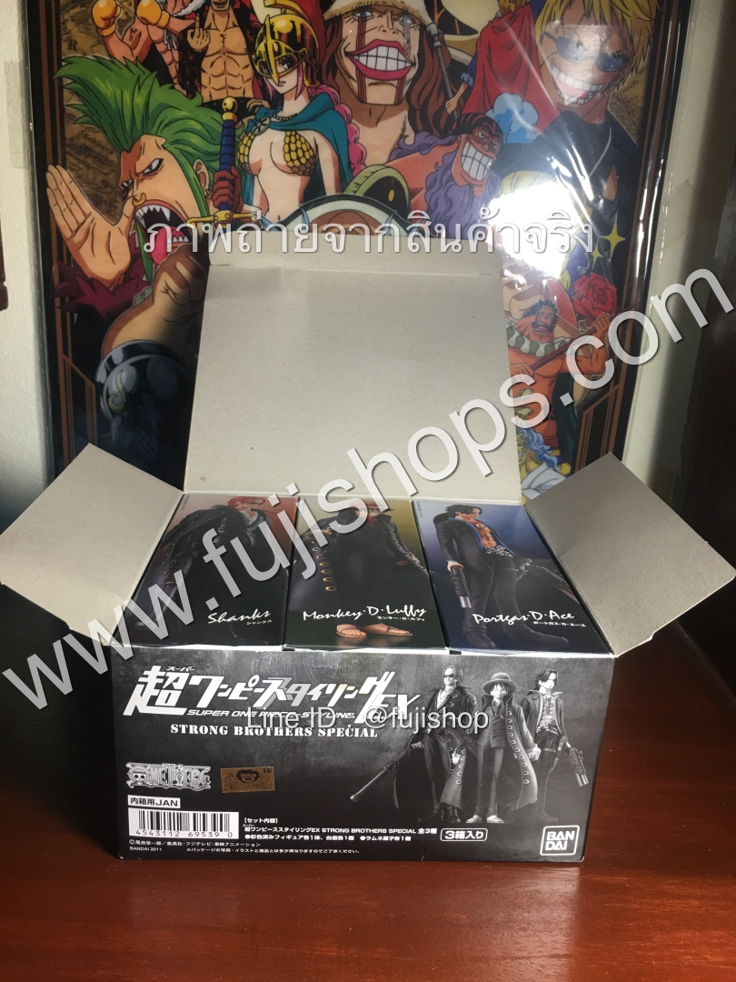 Ace Strong World ของแท้ JP แมวทอง - Super Styling Bandai [โมเดลวันพีช]