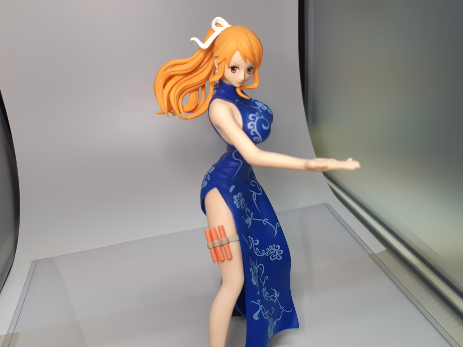 Nami Kung Fu Style Special Color ของแท้ JP แมวทอง - Glitter & Glamours Banpresto [โมเดลวันพีช]
