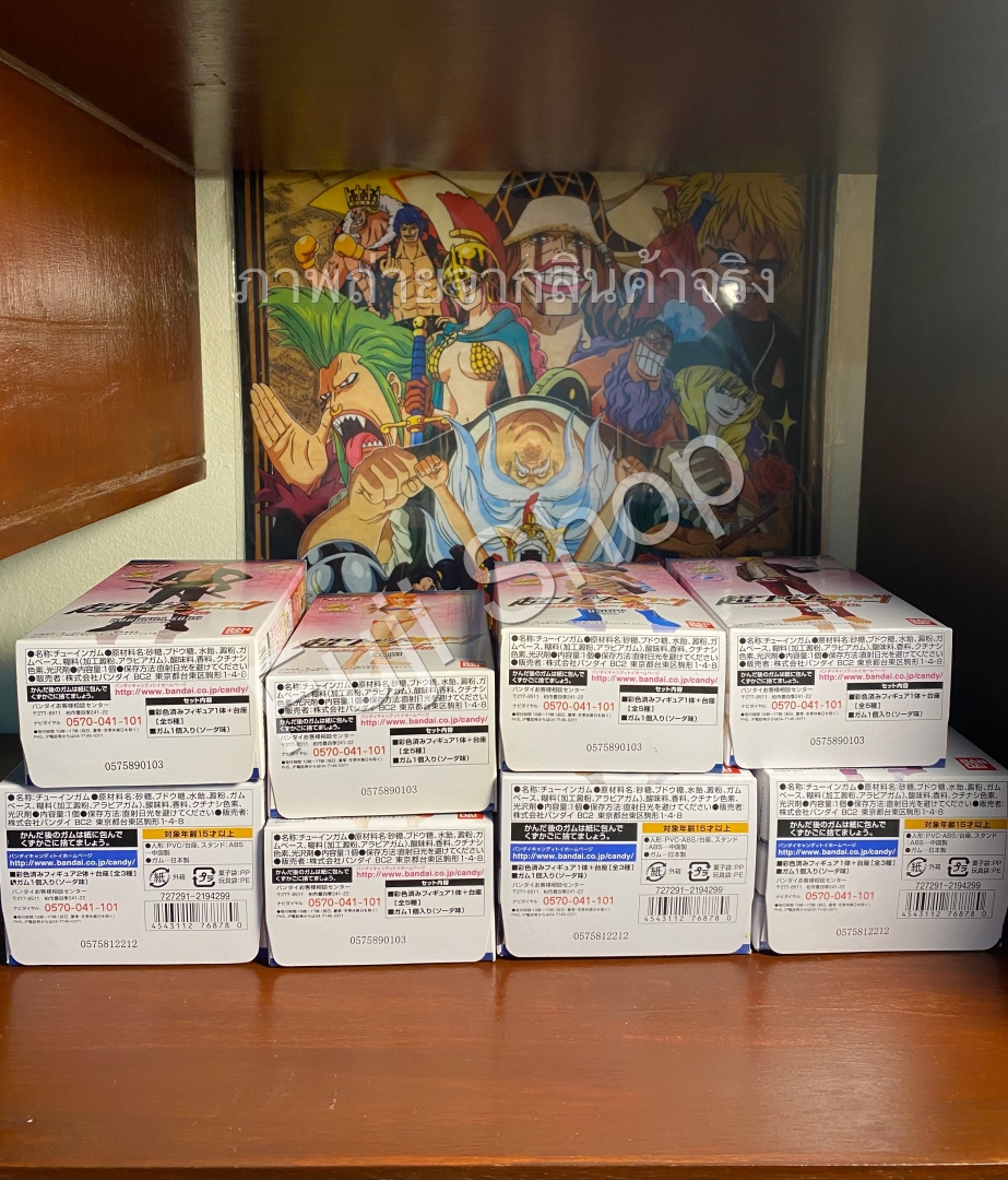 Straw Hat Pirates Film Z Set ของแท้ JP แมวทอง - Super Styling Bandai [โมเดลวันพีช] (9 ตัว)