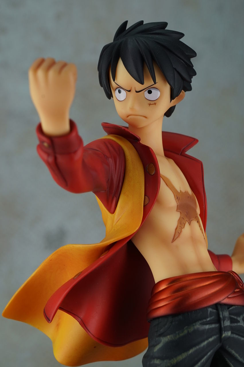 Luffy Film Z ของแท้ JP แมวทอง - POP Megahouse [โมเดลวันพีช]