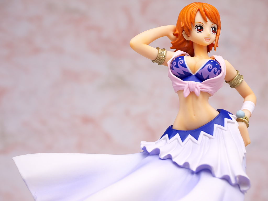 Nami & ViVi ของแท้ JP แมวทอง - Girls Snap Collection Banpresto [โมเดลวันพีช] (2 ตัว)