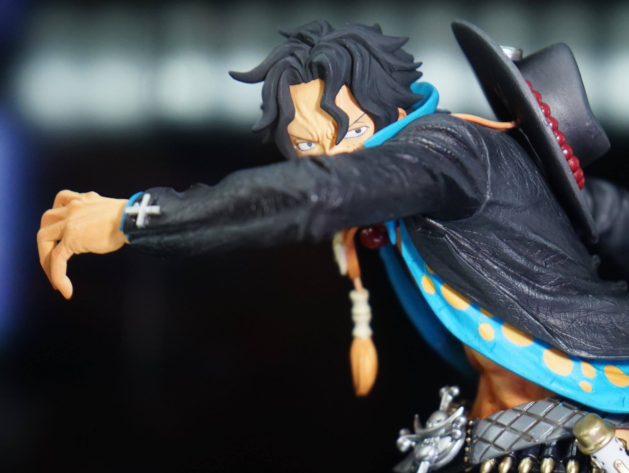 Ace ของแท้ JP แมวทอง - Zoukei Monogatari Banpresto [โมเดลวันพีช]