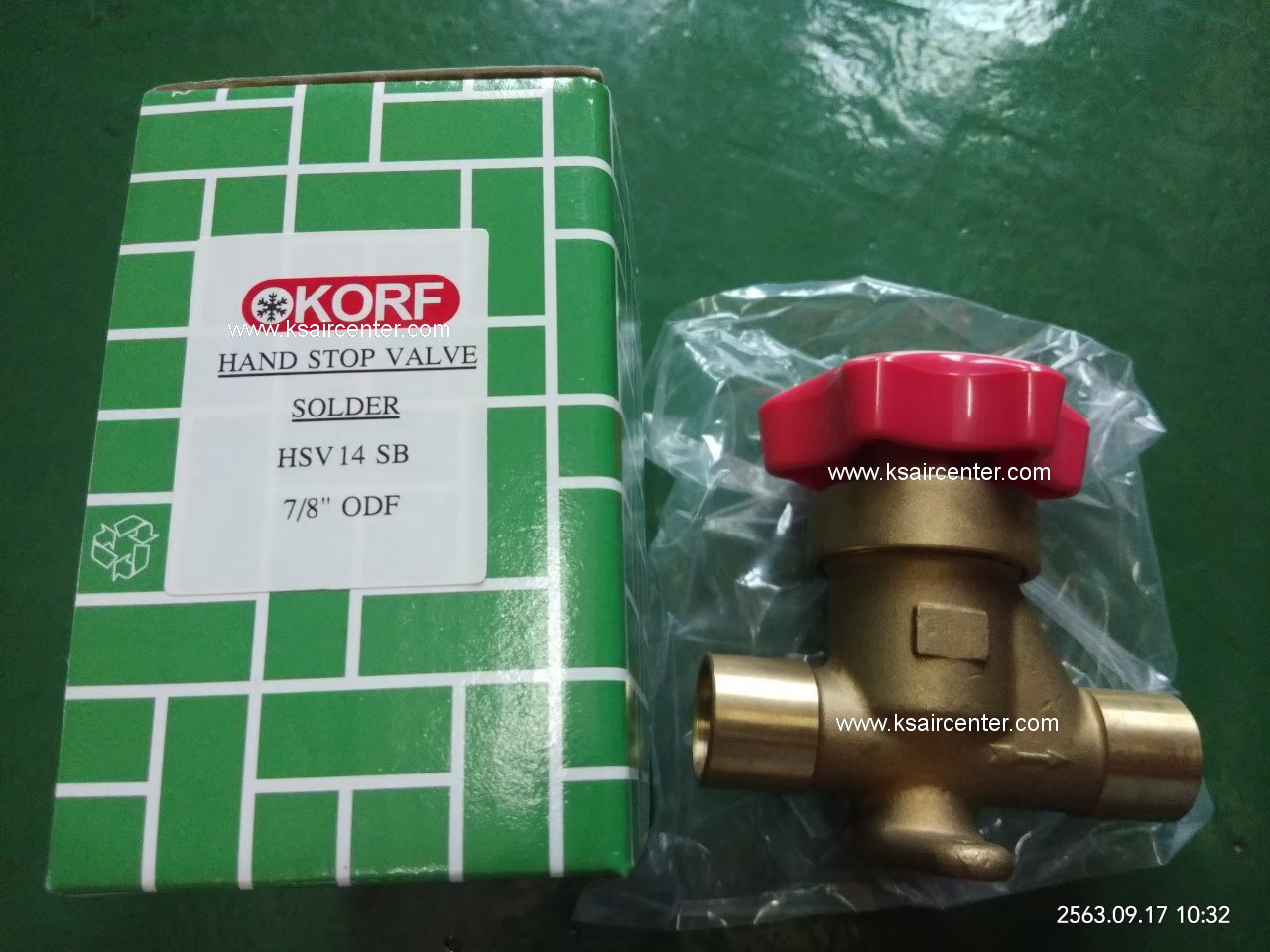 สต๊อปวาล์ว KORF ขนาด 7 หุน (7/8)