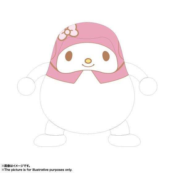 My Melody ของแท้ JP - Daruma Club Bandai [โมเดล Sanrio]