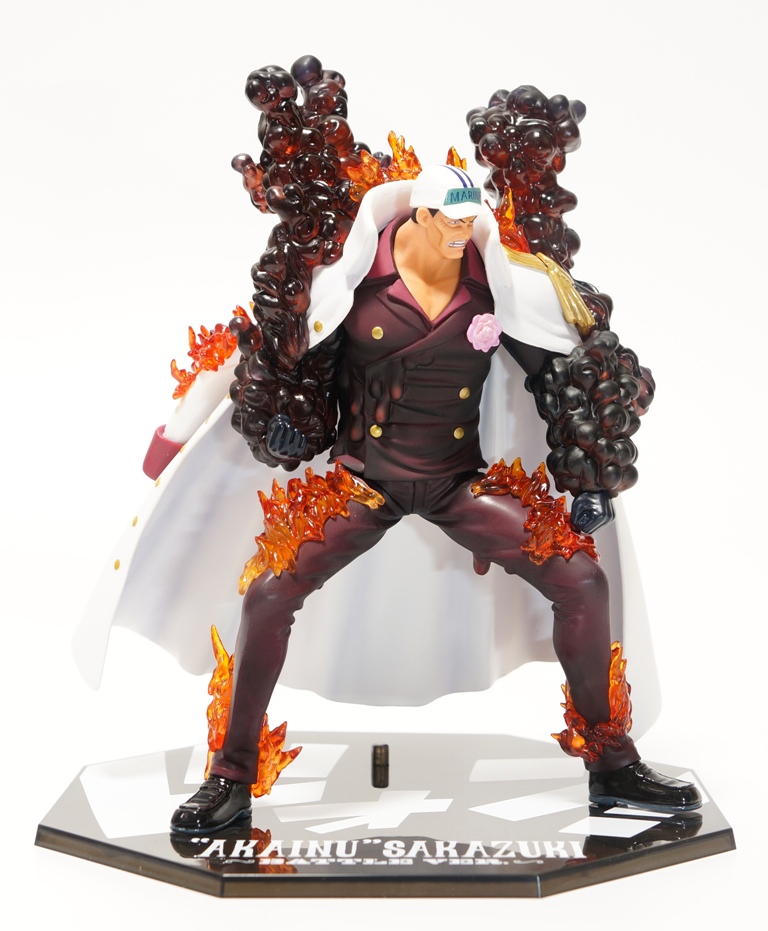 Akainu VS Aokiji ของแท้ JP แมวทอง - Figuarts Zero Bandai [โมเดลวันพีช] (2 ตัว)