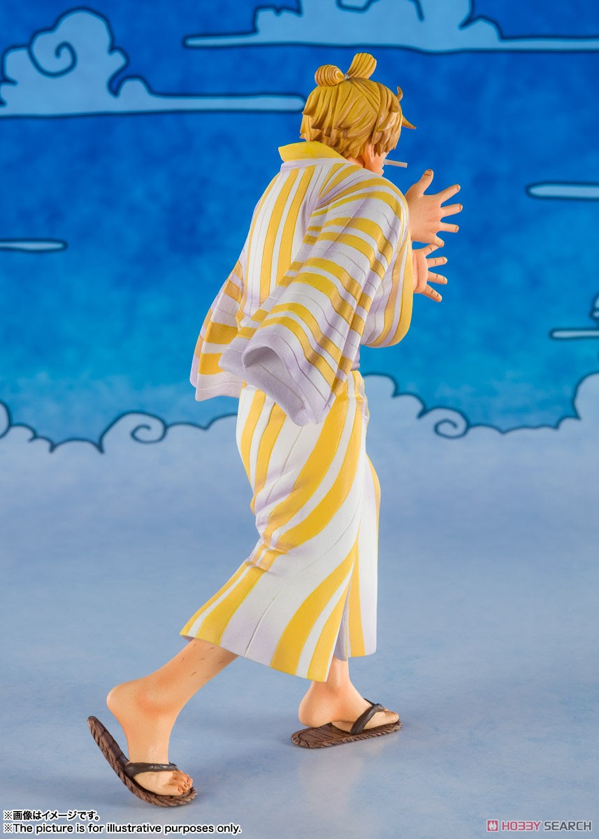 Sanji Wano ของแท้ JP แมวทอง - Figuarts Zero Bandai [โมเดลวันพีช]
