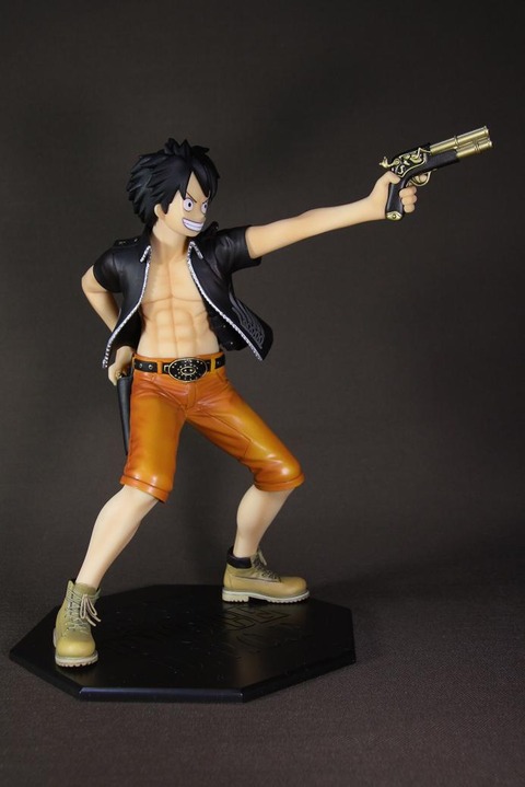 Luffy ของแท้ JP - Door Painting Collection Figure Plex [โมเดลวันพีช]