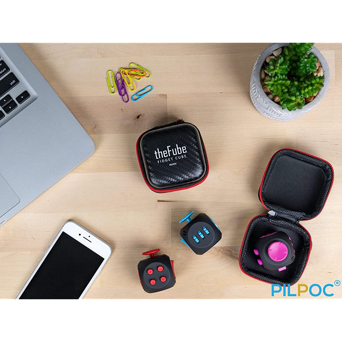 Fidget Cube ของแท้ USA - PILPOC [ สินค้าพร้อมส่ง ]