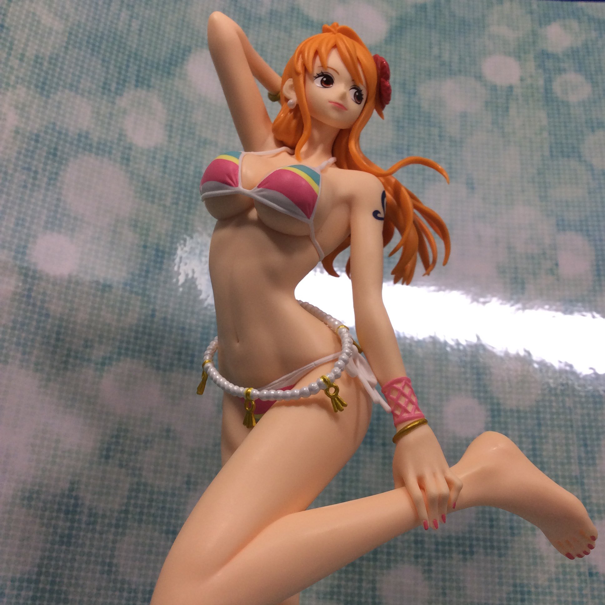 Nami Color Walk Style Special Color ของแท้ JP แมวทอง - Glitter & Glamours Banpresto [โมเดลวันพีช]