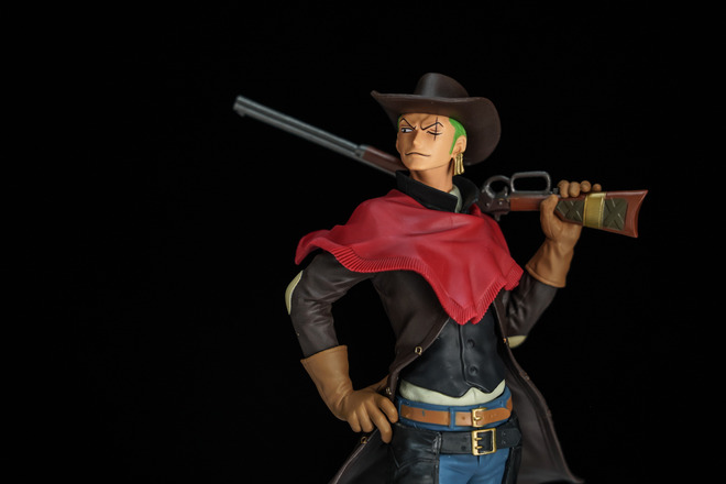 Zoro ของแท้ JP แมวทอง - Treasure Cruise World Journey Banpresto [โมเดลวันพีช]