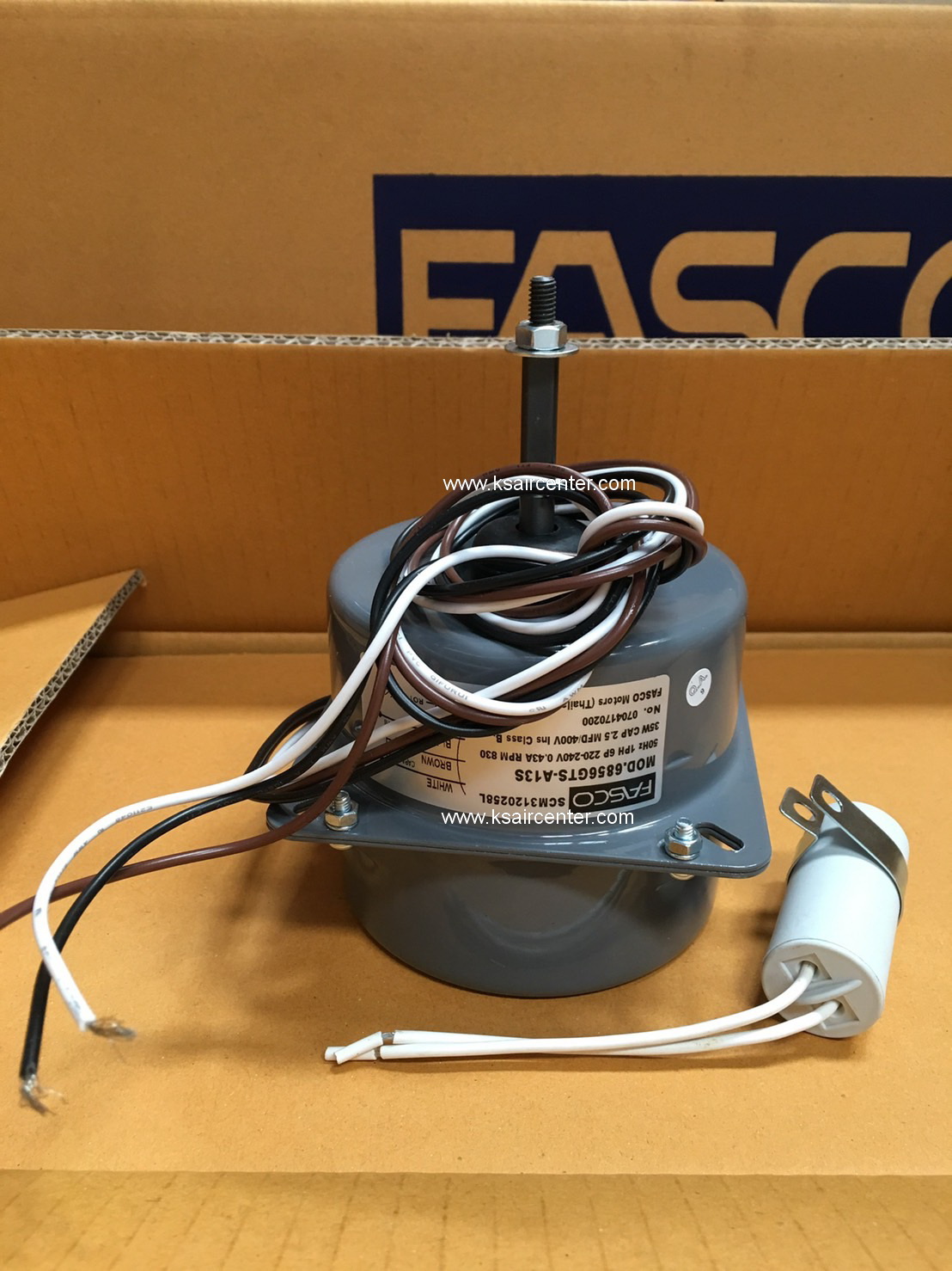 มอเตอร์ คอนเดนซิ่ง แกนเล็ก FASCO