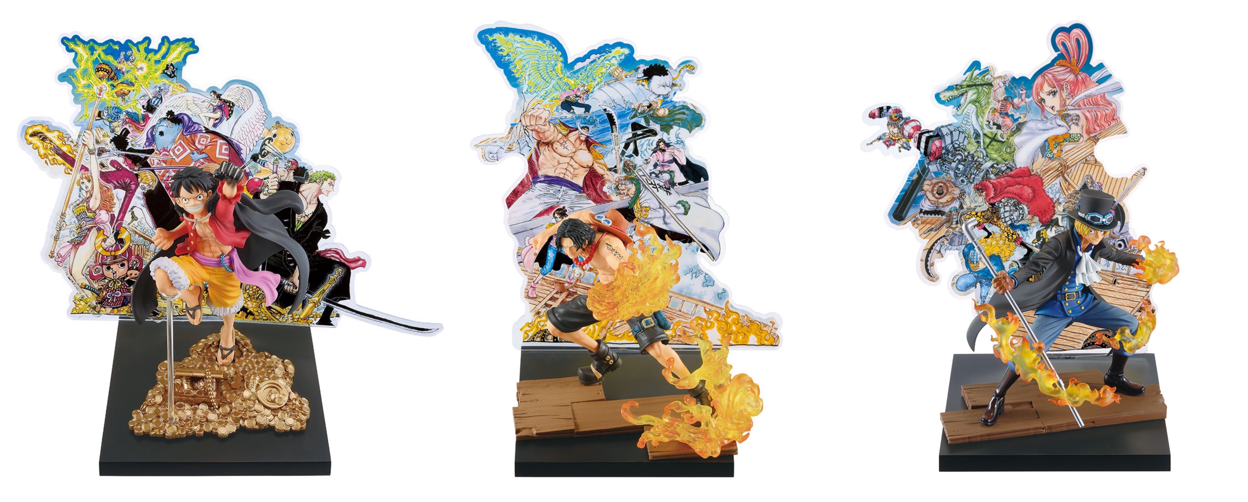 Brother Set ของแท้ JP แมวทอง - Ichiban Kuji Banpresto [โมเดลวันพีช]