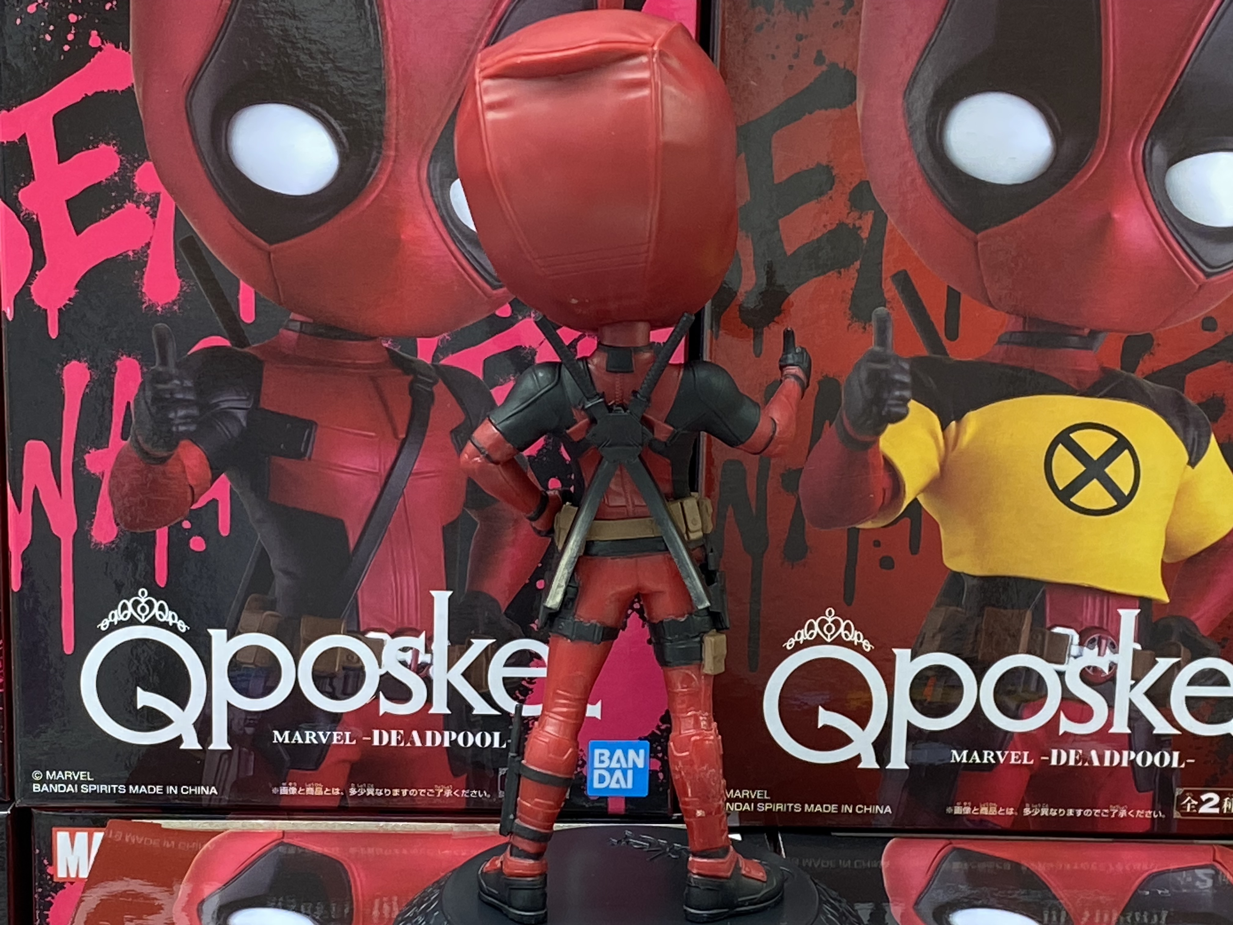 Deadpool - ver.A ของแท้ JP - Q Posket Banpresto [โมเดล Marvel]