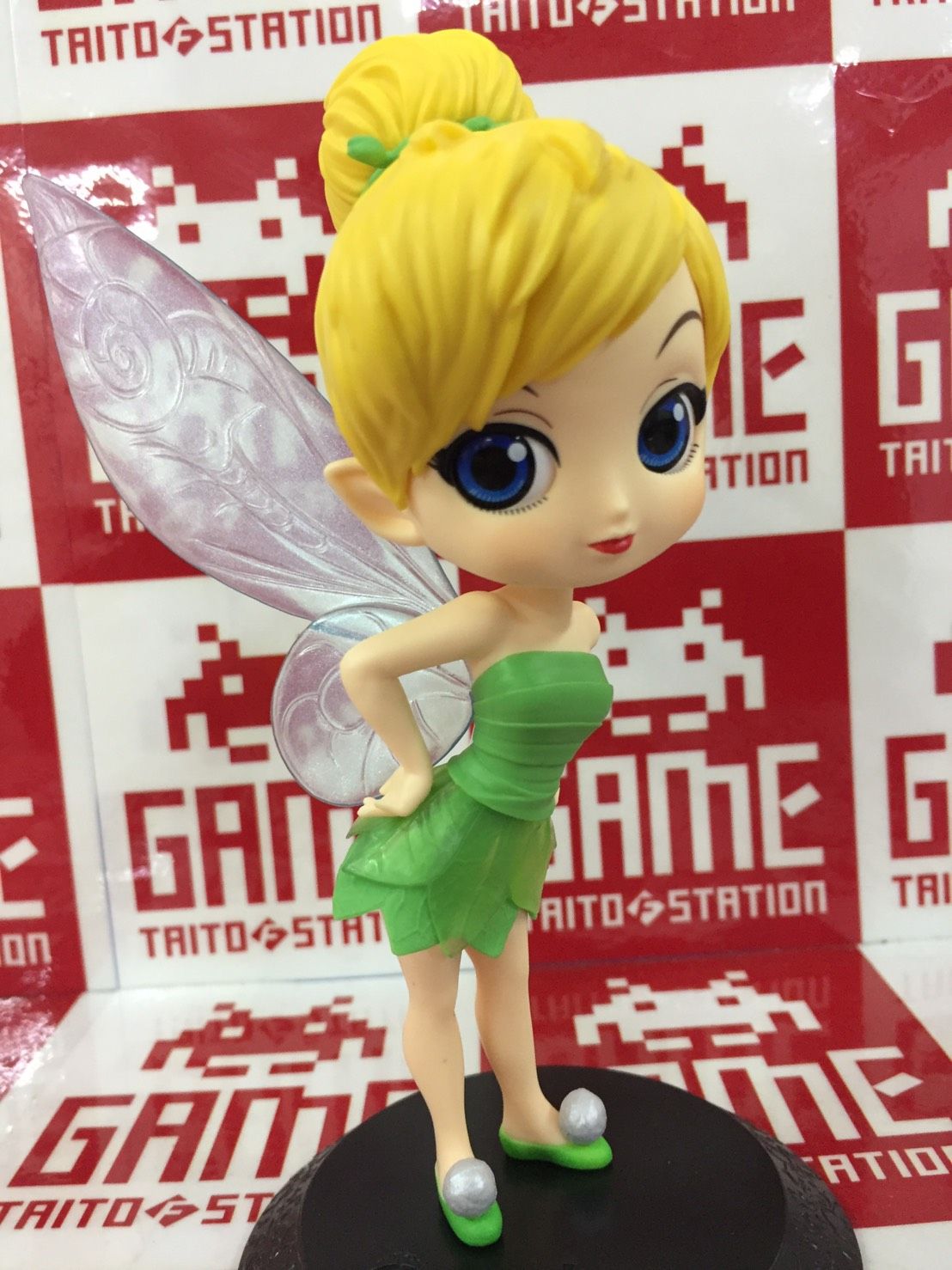 Tinker Bell Leaf Drees - Normal Color ของแท้ JP - Q Posket Banpresto [โมเดล Disney]
