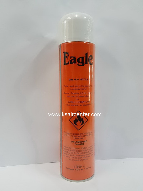 แก๊สกระป๋อง สีส้ม EAGLE (รหัสสินค้า 005061)